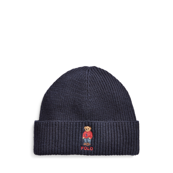 ralph lauren ribbed beanie