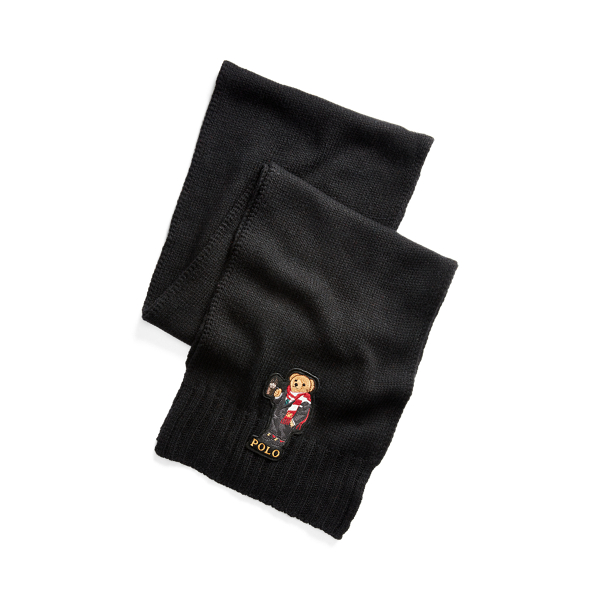 polo bear scarf set