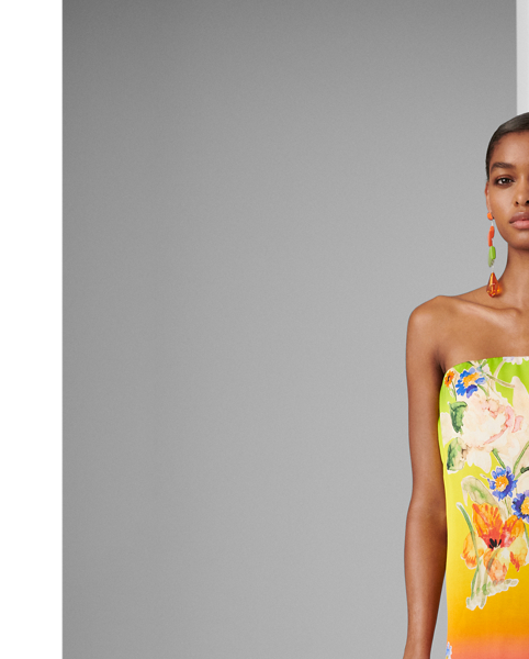 Zadie Silk Sarong Dress