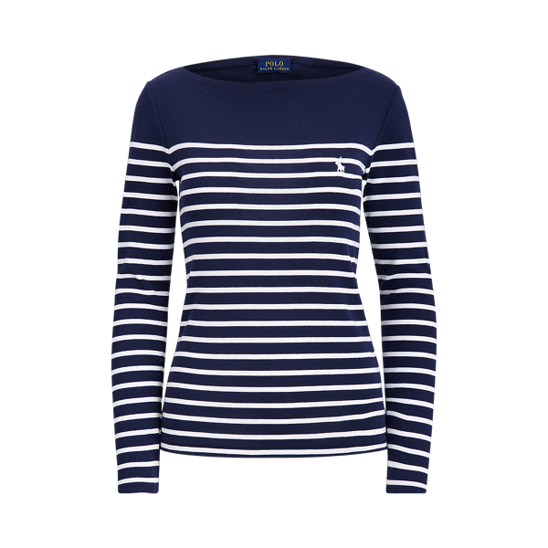 Gestreiftes Baumwollhemd