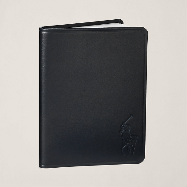 Journal en cuir à motif poney