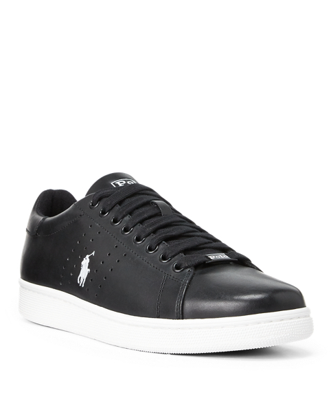 ralph lauren trainers leather