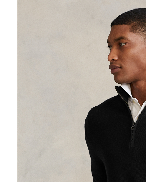 Cotton Half-Zip Jumper