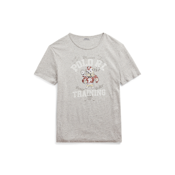 Custom Slim Fit Graphic Tee voor Men Ralph Lauren® NL