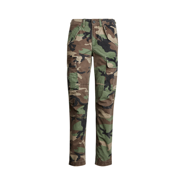 rrl camo cargo pants