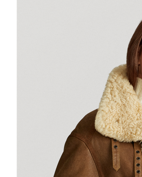 Shearling Leather Jacket