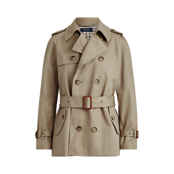 Twill Belted Trench Coat