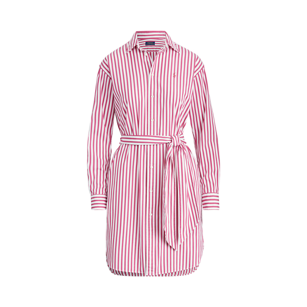Striped Belted Shirtdress | Ralph Lauren UK