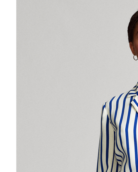 Satin Long-Sleeve Wrap Dress