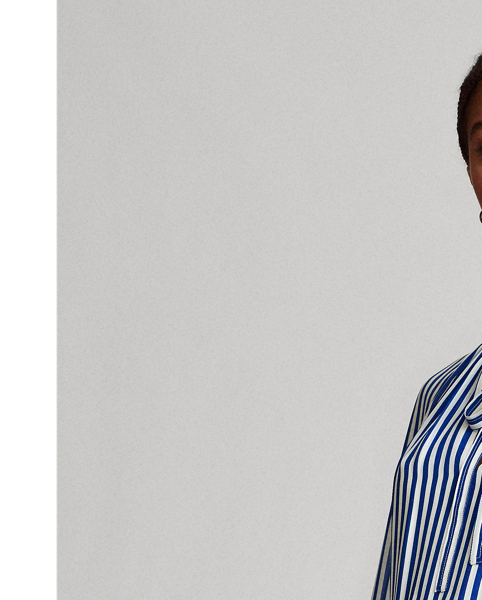 Striped Silk-Blend Dress