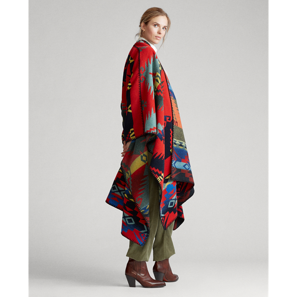 ralph lauren poncho coat