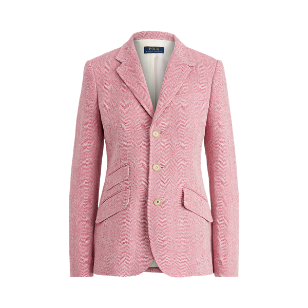 ralph lauren pink blazer