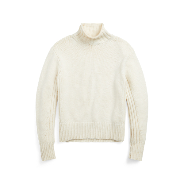 polo ralph lauren ribbed turtleneck sweater