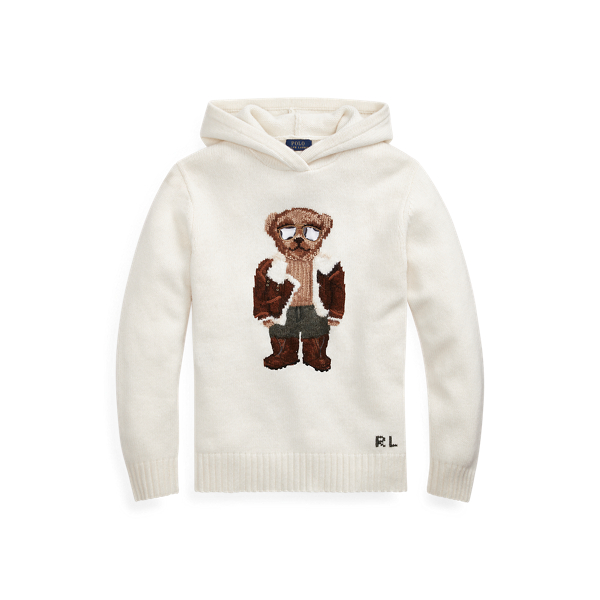 ralph lauren aviator bear sweater