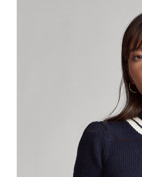 Short-Sleeve Cricket Sweater