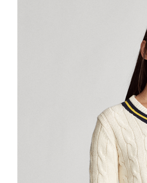 Long-Sleeve Cricket Sweater