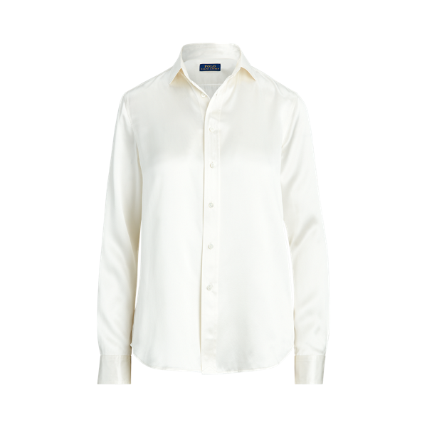 Chemise en charmeuse de soie