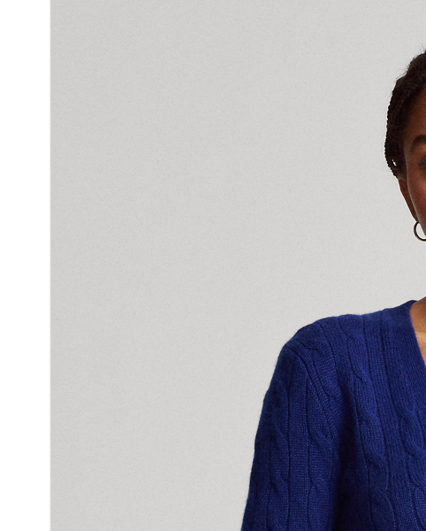 Cable-Knit Cashmere Cardigan