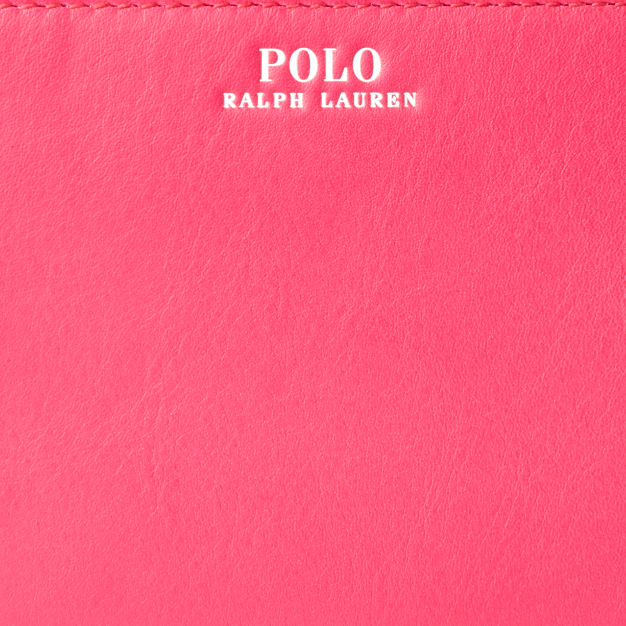 Ralph Lauren Leather Zip-Around Wallet. 4