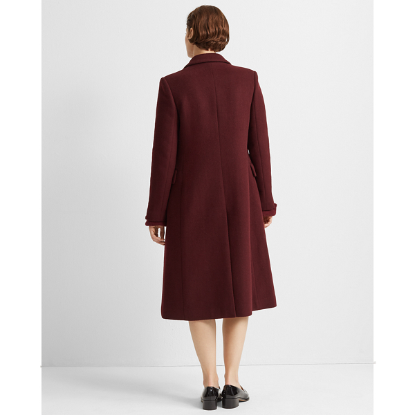 club monaco burgundy coat