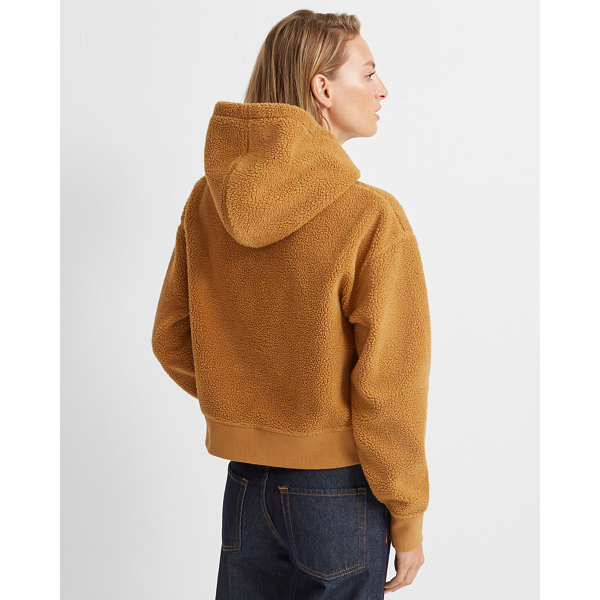 quarter zip teddy