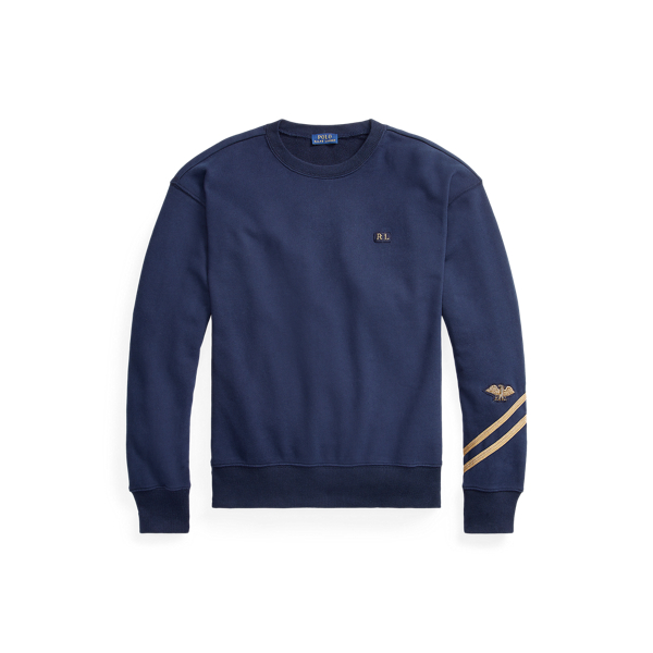 Terry-Sweatshirt mit Kantillenaufn&auml;hern