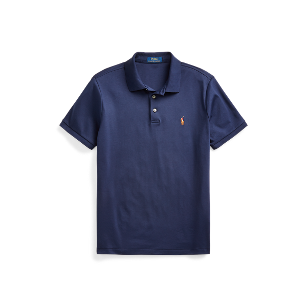 Polo ajusté en coton doux