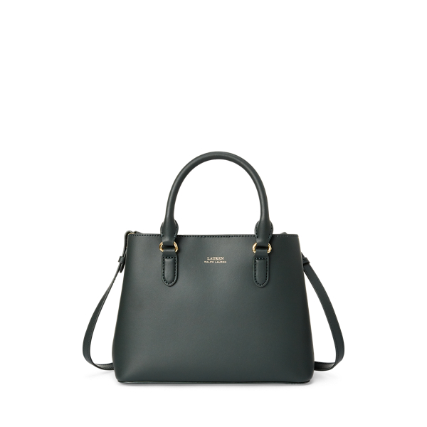 ralph lauren leather marcy satchel