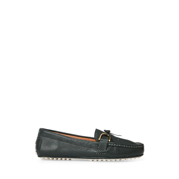 lauren briley leather loafer