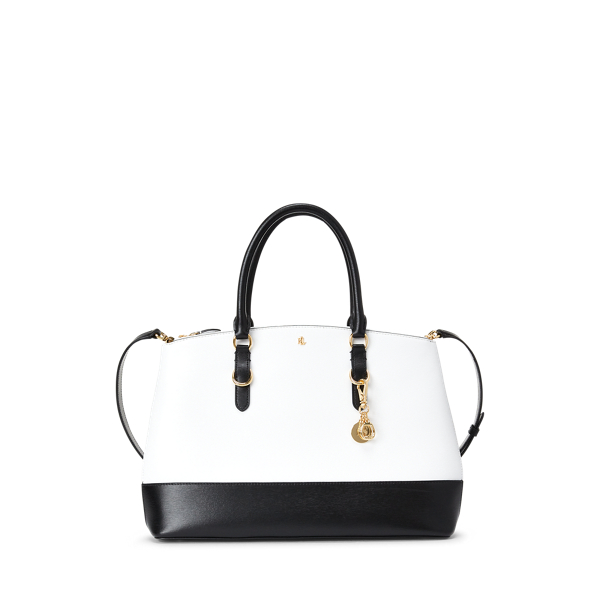 effortless saffiano satchel