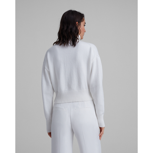 club monaco white sweater