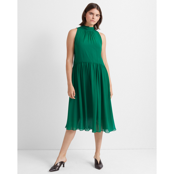 club monaco green dress