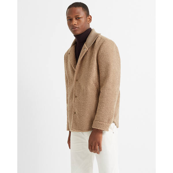 club monaco fur coat