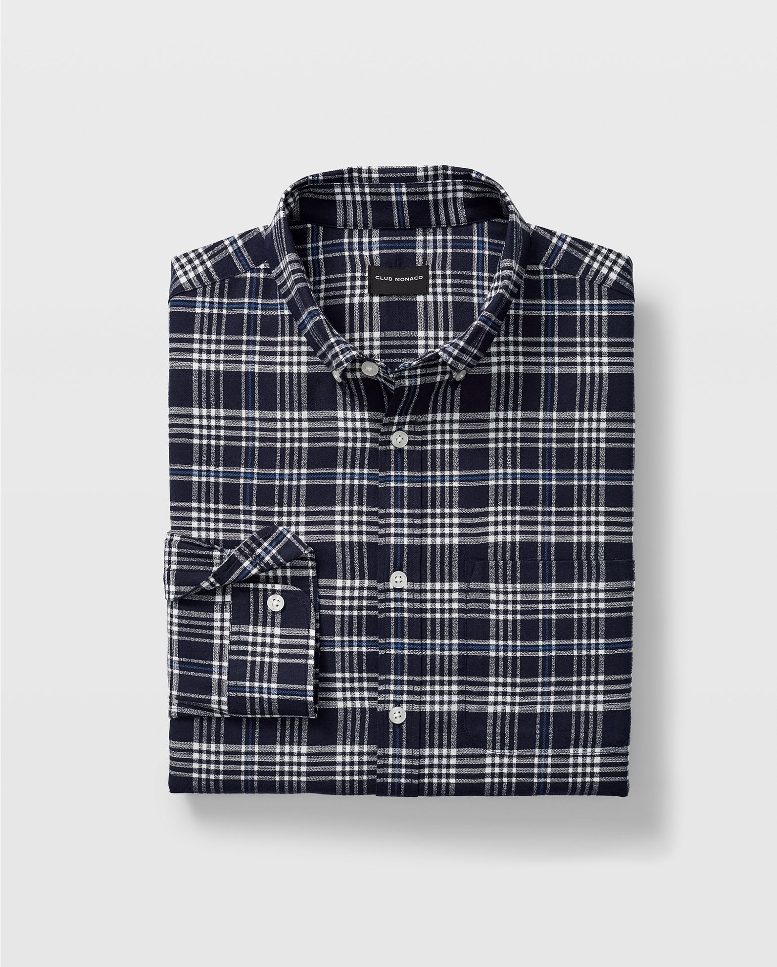 Plaid >> Slim Glen Plaid Flannel Shirt Plaid >> Slim Glen Plaid Flannel Shirt
