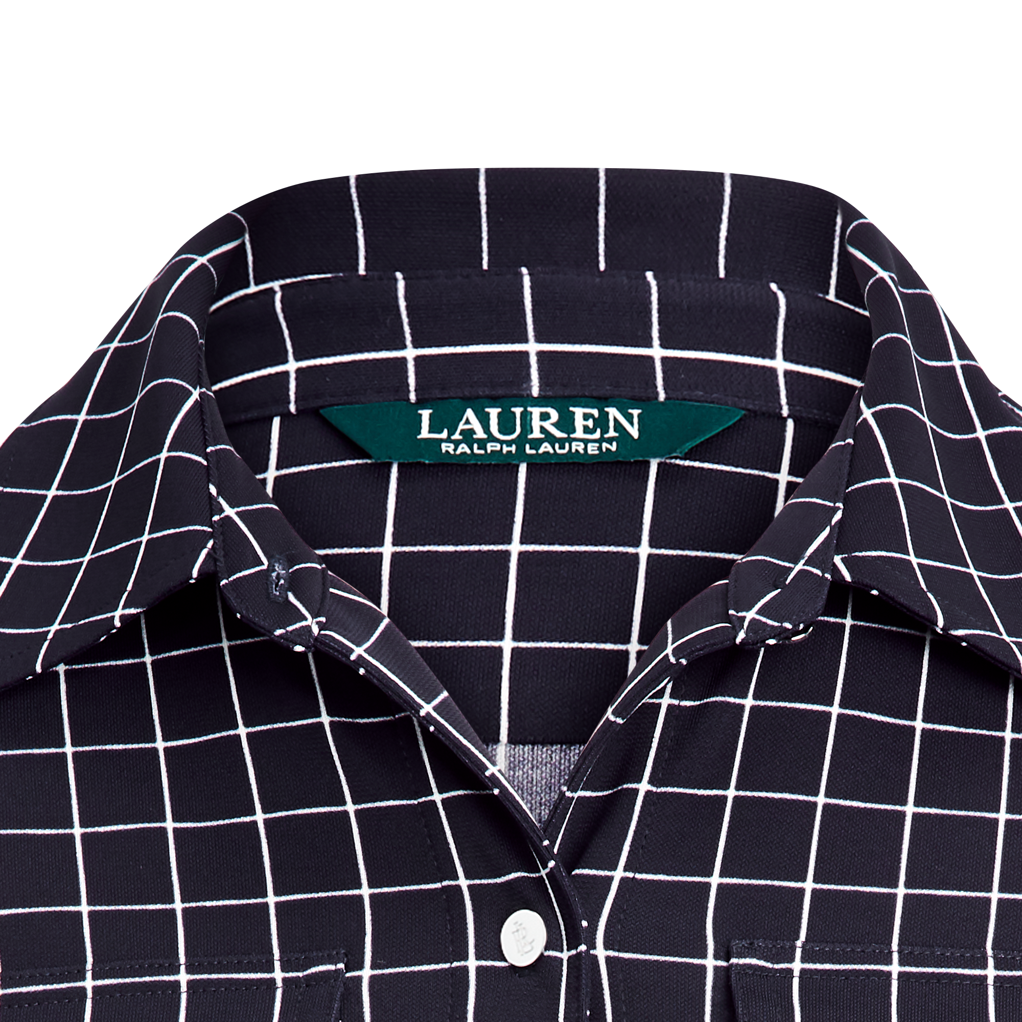 Ralph Lauren Check-Print Jersey Shirt. 5