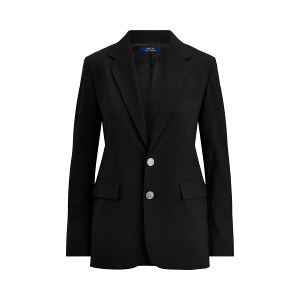 ralph lauren women's blazer with crest