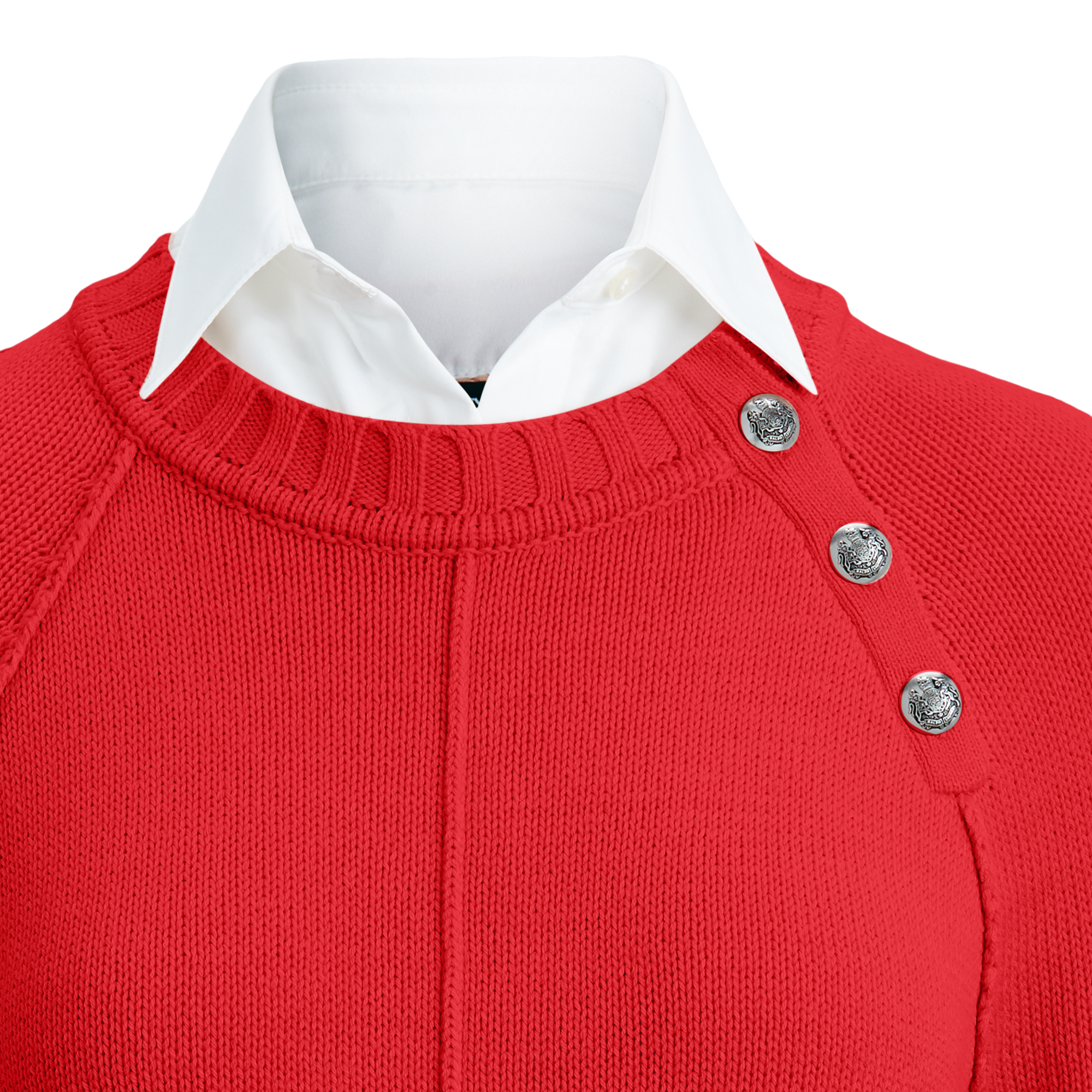 Ralph Lauren Layered Cotton-Blend Sweater. 5