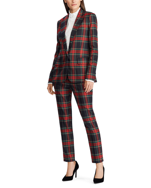 Lauren Petite Plaid Suit Pant 2