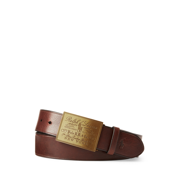 Ceinture traditionnelle à boucle avec plaque