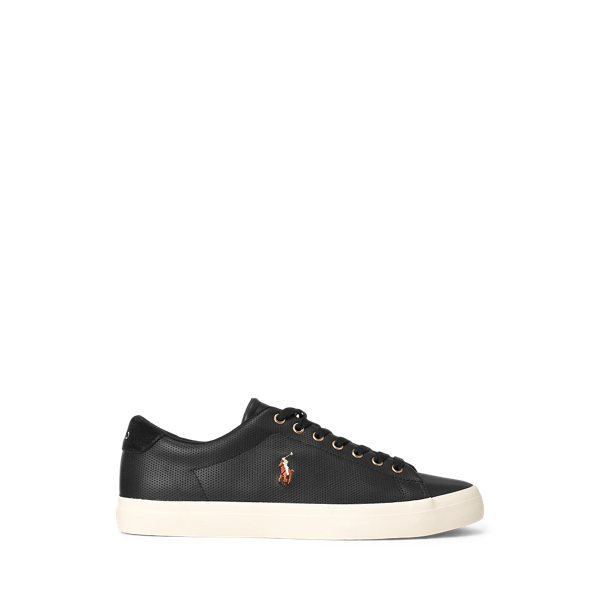 Aprender acerca 82+ imagen polo ralph lauren leather sneakers