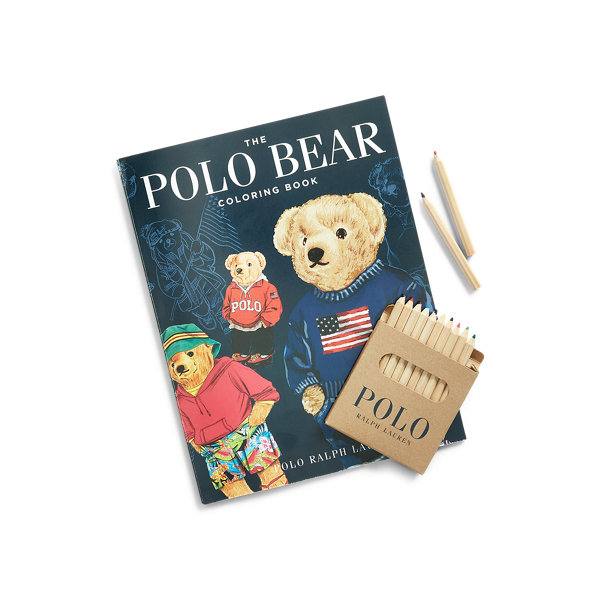 Polo bear coloring book