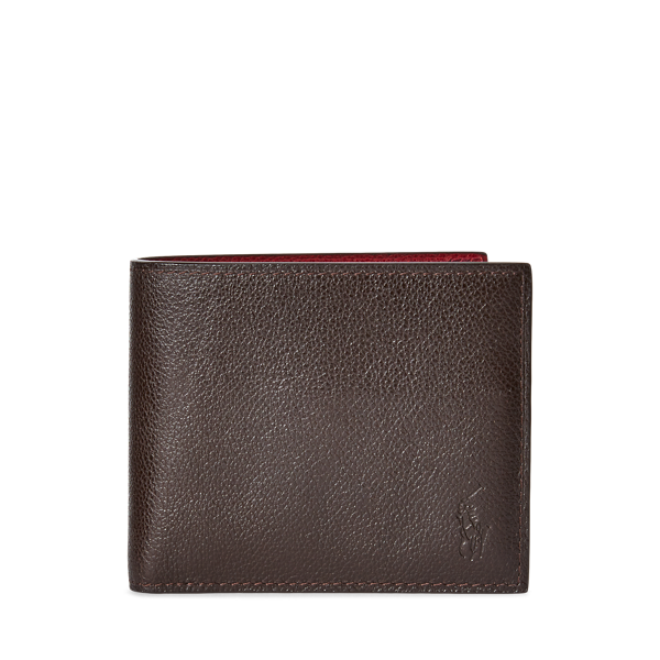 Porte billets en cuir tanné