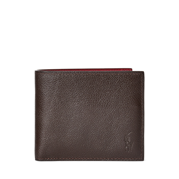 Porte billets en cuir tanné