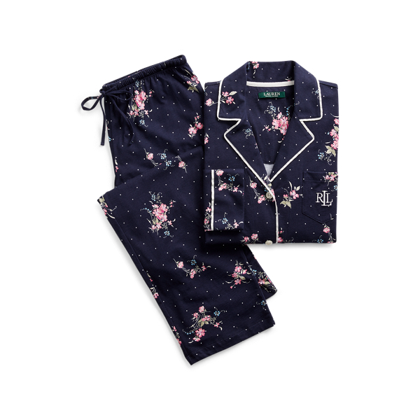 Floral Cotton Pajama Set voor Women Ralph Lauren® NL