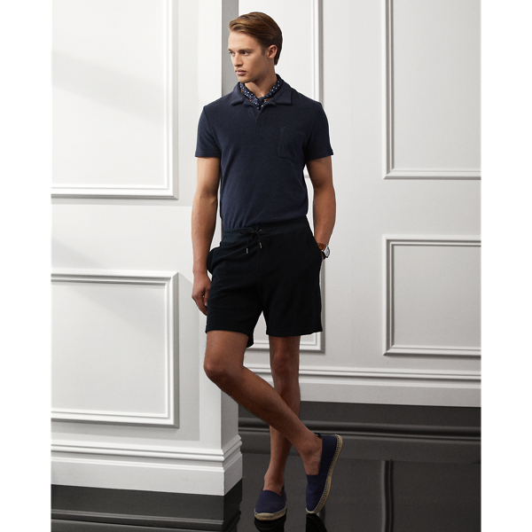 Purple Label Badstoffen short met trekkoord 1