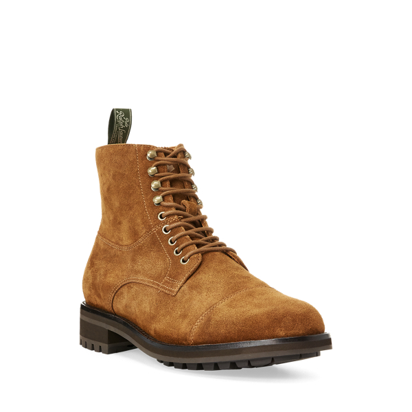 suede polo boots