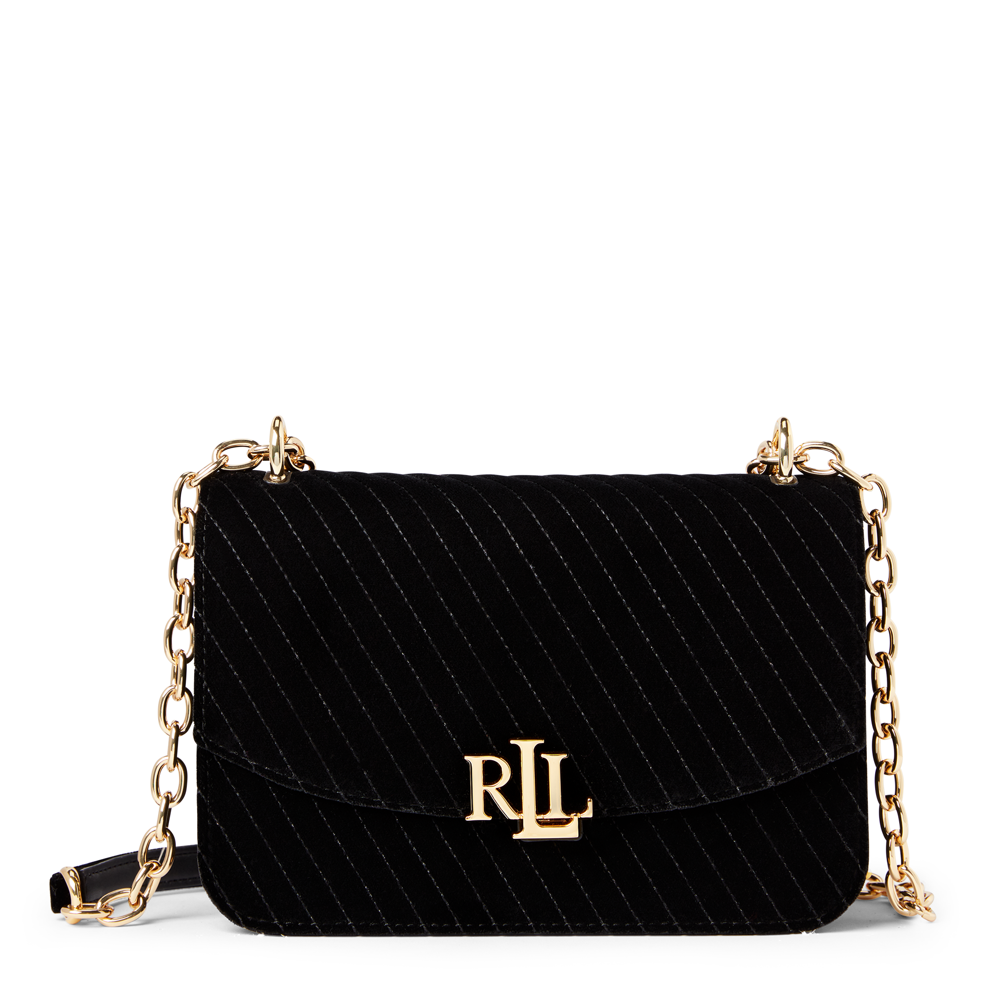 Ralph Lauren Velvet Madison Crossbody Bag. 1