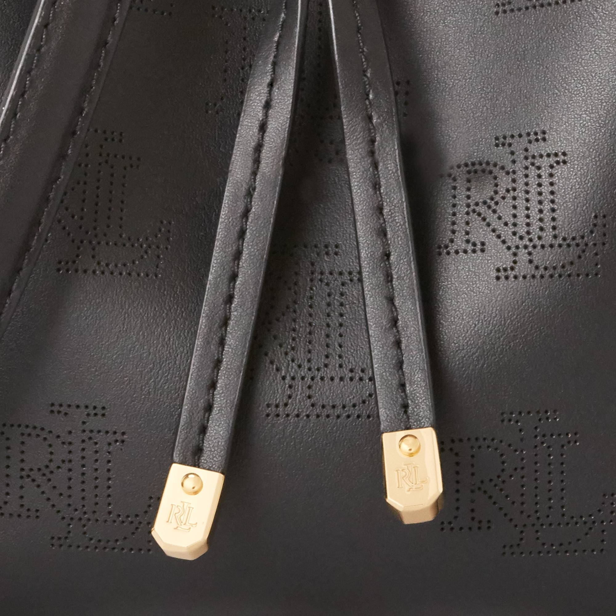 Ralph Lauren Mini Debby II Drawstring Bag. 5
