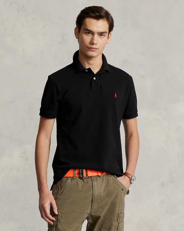 Men's Black Polo Shirts | Ralph Lauren