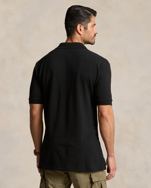 An American style standard since 1972, the Polo shirt has been imitated but never matched. Over the decades, Ralph Lauren Lauren has reimagined his signature style in a wide array of colors and fits, yet all retain the quality and attention to detail of the iconic original. This Big & Tall version is made from our highly breathable cotton mesh, which offers a textured look and a soft feel.